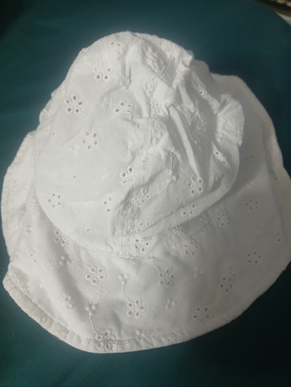 Carter's Just One You® Baby Girls' Bucket Hat - White